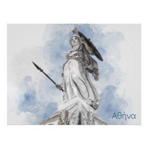 Classic Greek Statue Athena Photo Print – Timeless