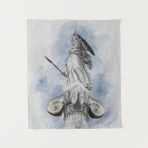 Classic greek statue Athena Tapestry