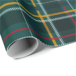 Classic green Christmas plaid holiday tartan Wrapping Paper<br><div class="desc">A classic holiday plaid of green,  red,  blue,  gold and white makes for a perfect gift wrap for Christmas gifts and more. Coordinates with the Lea Delaveris Design merry and bright plaid collection.</div>