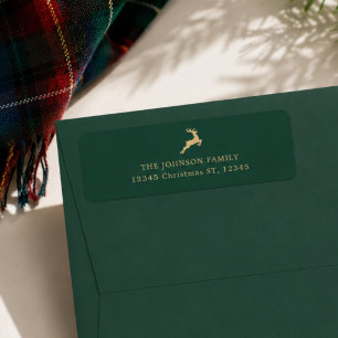 Classic Green Preppy Old Money Christmas Return