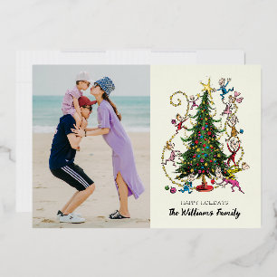 Classic Grinch Christmas Tree Holiday Photo