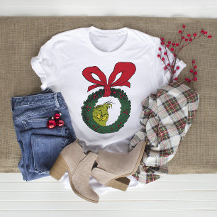 Classic Grinch | Christmas Wreath T-Shirt
