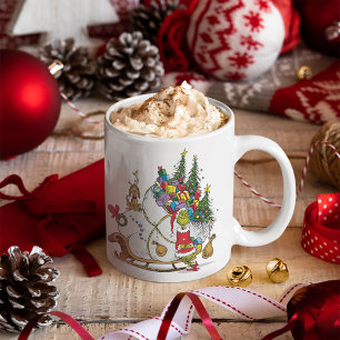 Classic Grinch   Grinch & Max Runaway Slei Coffee Mug