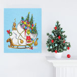 Classic Grinch | Grinch & Max Runaway Sleigh Canvas Print<br><div class="desc">The holidays will not be complete without Grinch!  HOW Grinch STOLE CHRISTMAS is a classic story of a town called Who-ville and how the Christmas spirit can melt even the coldest of hearts.</div>