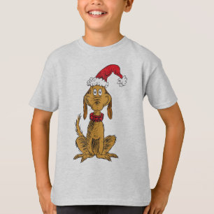 Classic Grinch Max - Santa Hat T-Shirt