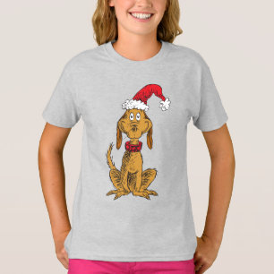 Classic Grinch Max - Santa Hat T-Shirt