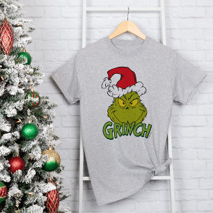 Classic Grinch   Naughty or Nice Tri-Blend Shirt