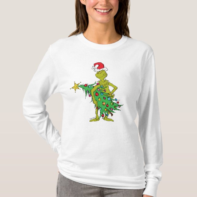 Classic Grinch | Naughty T-Shirt (Front)
