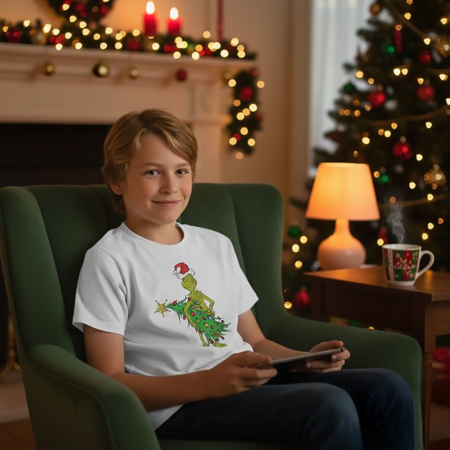 Classic Grinch | Naughty Tri-Blend Shirt (Creator Uploaded)