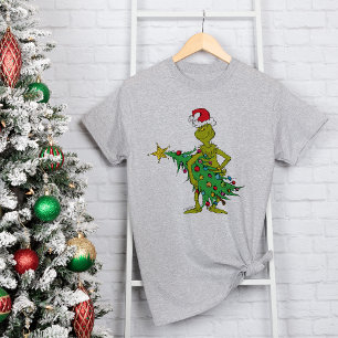 Classic Grinch   Naughty Tri-Blend Shirt