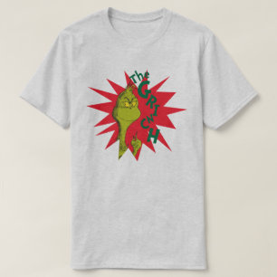 Classic Grinch Red Starburst T-Shirt