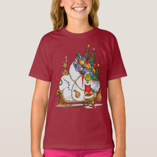 Classic Grinch The Grinch & Max with Sleigh T-Shirt