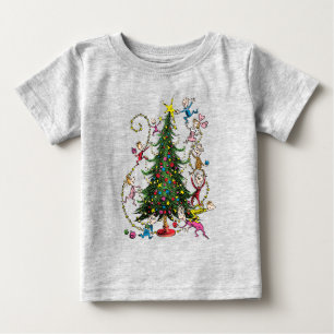 Classic Grinch Whoville Christmas Tree Baby T-Shirt