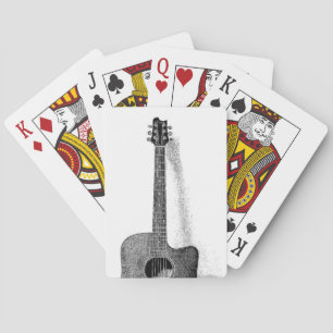 Classic Guitar Playing Cards