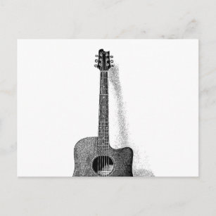 Classic Guitar Postcard