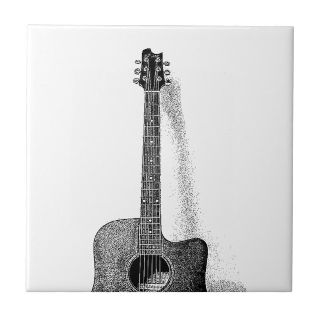 Classic Guitar Tile (Front)