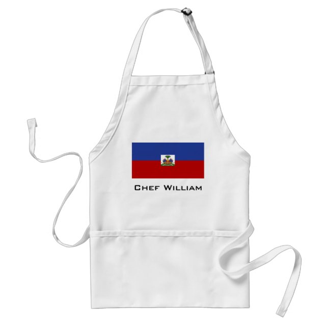 Classic Haitian Flag Standard Apron (Front)