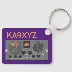 Classic Hallicrafters S 20R Radio Receiver Key Ring