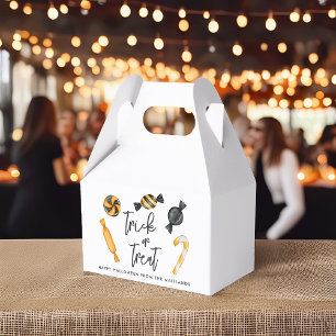 Classic Halloween Candy Trick or Treat Favour Box