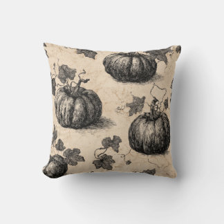 Classic Halloween Pumpkins Cushion