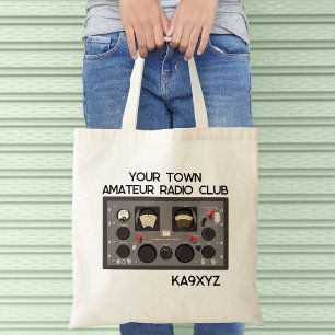 Classic Hammarlund SP-600 Radio Receiver Tote Bag