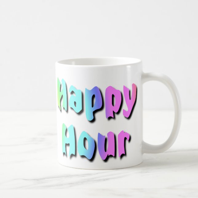 Classic Happy Hour Coffee Mug (Right)