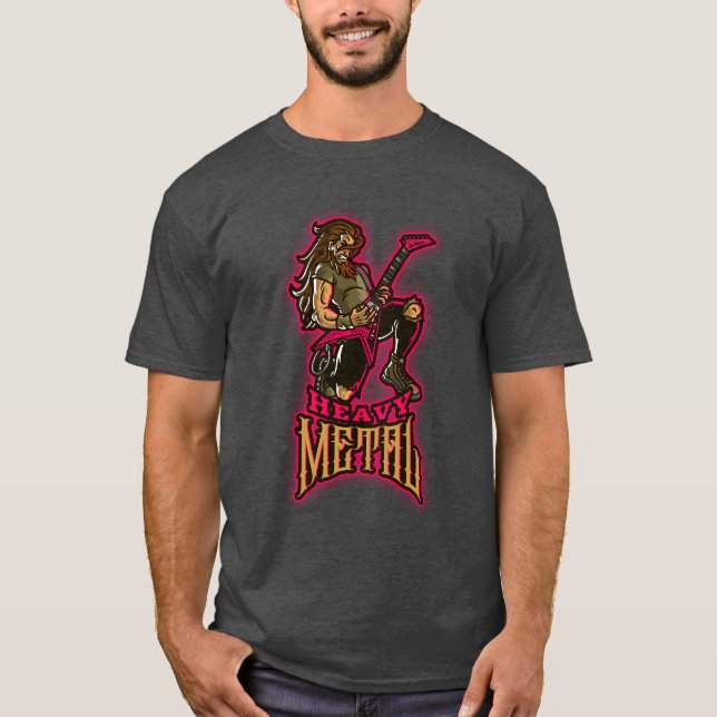 Classic Heavy Metal T-Shirt (Front)