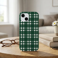 Classic Heritage Forest Green Plaid Tartan 
