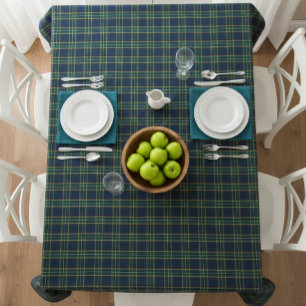 Classic Highland-Inspired Tartan Décor  Tablecloth