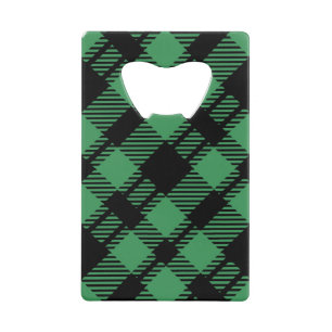 Classic Holiday Green Chequered Pattern