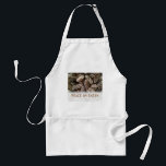 Classic Holiday Pine Cone Peace On Earth Standard Apron<br><div class="desc">Festive,  earthy pine cones set off this classic,  elegant design wishing Peace On Earth.</div>