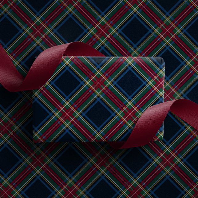Classic holiday plaid Christmas Wrapping Paper (Creator Uploaded)
