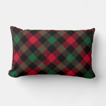 Classic Holiday Plaid – Cosy Christmas Pillow