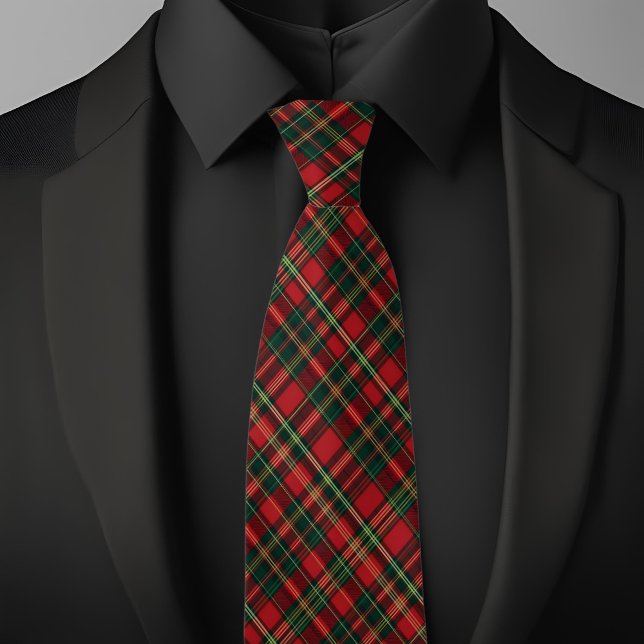 Classic Holiday Plaid Tie (Creator Uploaded)