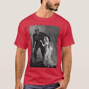 Classic Horror Movie Monster Vintage Halloween Fra T-Shirt