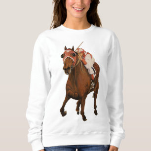 Classic Horse Race Seabiscuit Beats War Admiral Sweatshirt