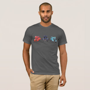 Classic Hot Rods Abstract T-Shirt