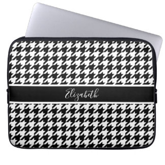 Classic Houndstooth Neoprene Laptop Sleeve