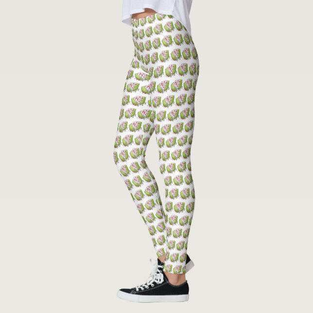 Classic Iceberg Lettuce Wedge Salad Food Foodie Leggings (Left)