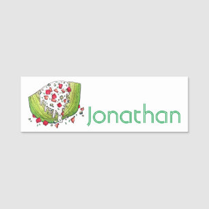 Classic Iceberg Lettuce Wedge Salad Food Foodie Name Tag