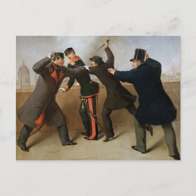 Classic Illustration Postcard (Front)