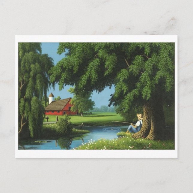 Classic Illustration Postcard (Front)