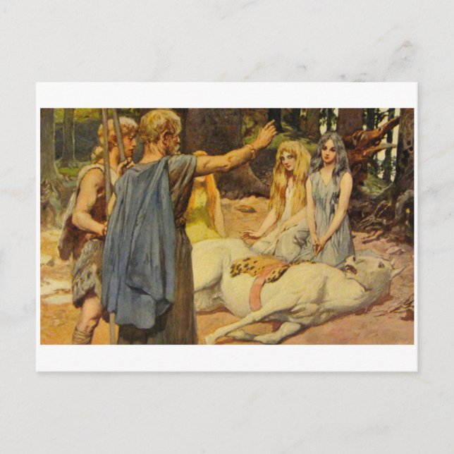 Classic Illustration Postcard (Front)