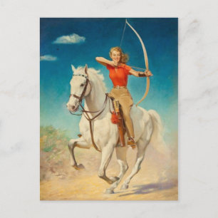 Classic Illustration Postcard