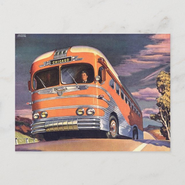 Classic Illustration Postcard (Front)