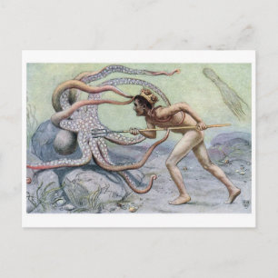 Classic Illustration Postcard