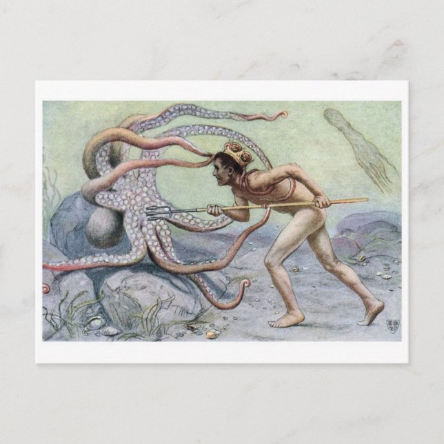 Classic Illustration Postcard (Front)