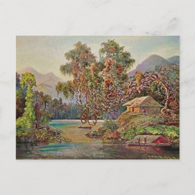 Classic Illustration Postcard (Front)