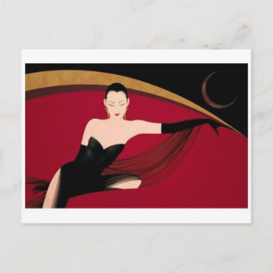 Classic Illustration Postcard