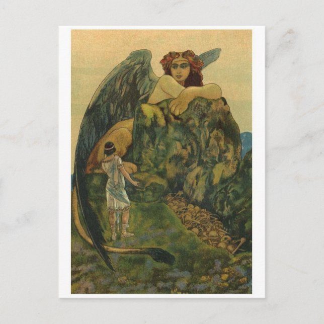 Classic Illustration Postcard (Front)